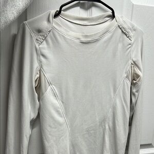 Lululemon Athletica Full Tilt White Long Sleeve